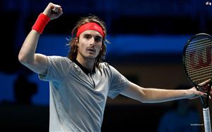 Budding Lawn Tennis player, Stefanos Tsitsipas